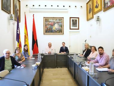 Visita del President i la Consellera a Pollença