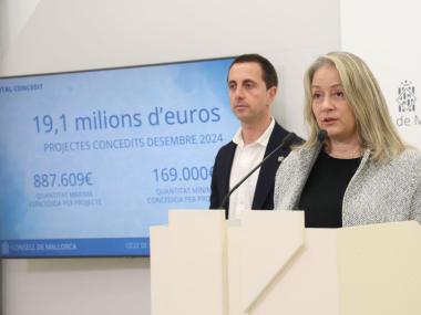 El Consell de Mallorca dona llum verda a 74 projectes d'ajuntaments i mancomunitats per un import de 19,1 milions per millorar l'eficiència del cicle de l'aigua