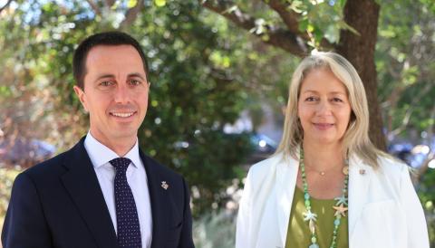 Llorenç Galmés i Pilar Amate  