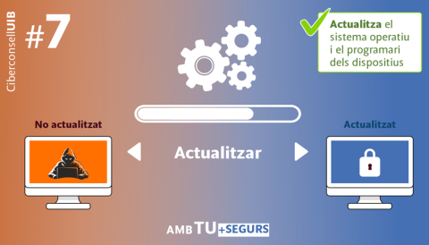 #7. CIBERCONSELLS: ALERTA AMB EL SOFTWARE DESACTUALITZAT!!
