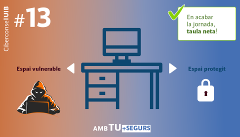 #13. En acabar la jornada, taula neta!